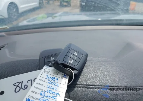 2021 Volkswagen Jetta 1.4T R-Line/1.4T S/1.4T Se from USA, damaged, VIN 3VWC57BU1MM047089